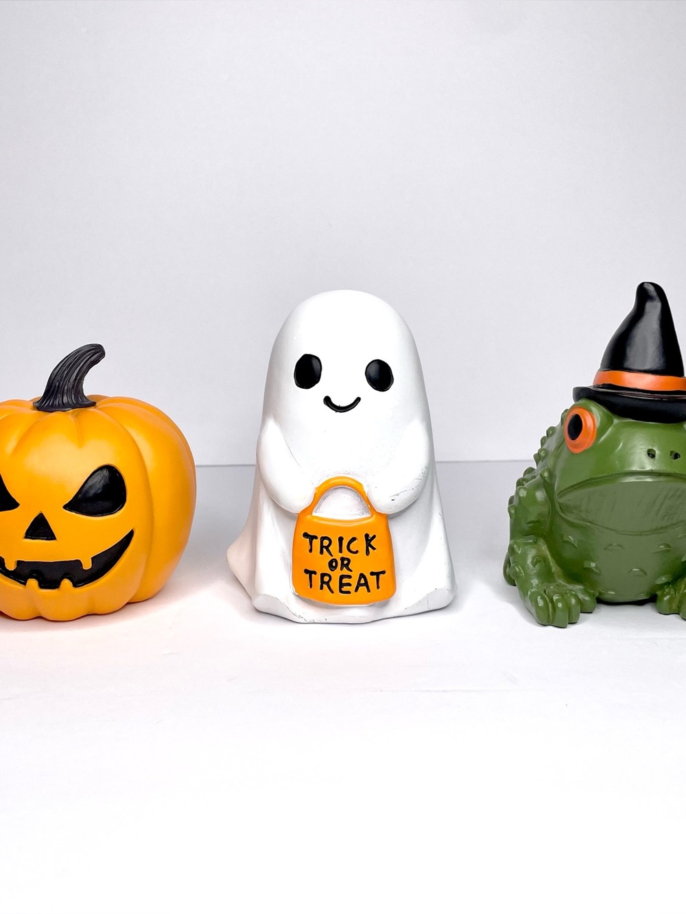 Set of 3 Target Bullseye Playground Halloween Resin Figurals